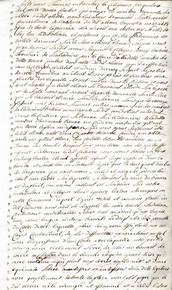 Texte manuscrit.